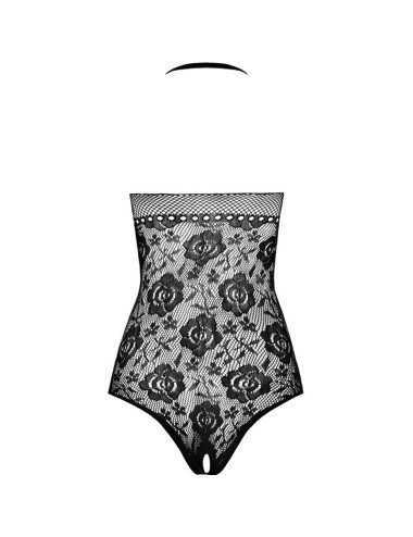 PASSION - BS094 BODYSTOCKING NEGRO TALLA UNICA
