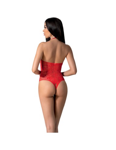 PASSION - BS094 BODYSTOCKING ROJO TALLA UNICA