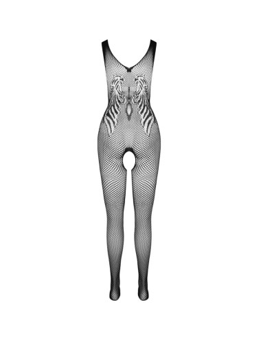 PASSION - BS098 BODYSTOCKING NEGRO TALLA UNICA