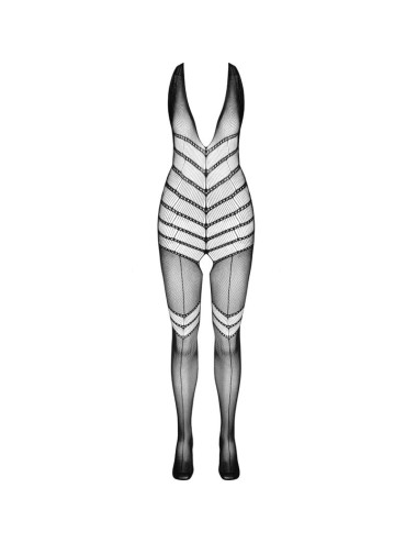 PASSION - BS100 BODYSTOCKING NEGRO TALLA UNICA