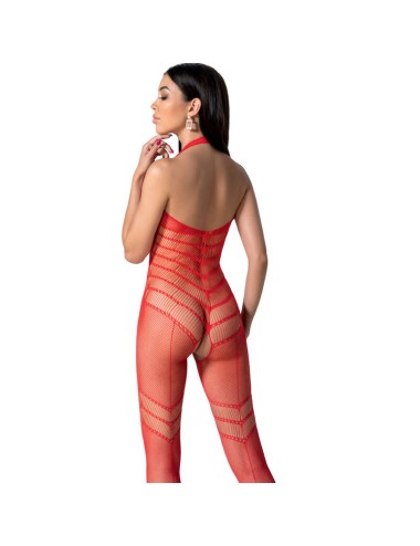 PASSION - BS100 BODYSTOCKING ROJO TALLA UNICA