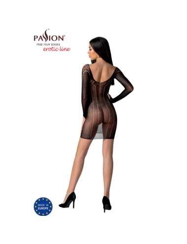 PASSION - BS101 BODYSTOCKING NEGRO TALLA UNICA
