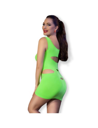 CHILIROSE - CR 4621 VESTIDO VERDE S/M