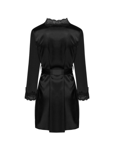 LIVCO CORSETTI FASHION - JACQUELINE LC 90249 BATA + CAMISA + PANTY NEGRO S/M