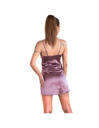 LIVCO CORSETTI FASHION - JACQUELINE LC 90249 BATA + CAMISA + PANTY VIOLET S/M
