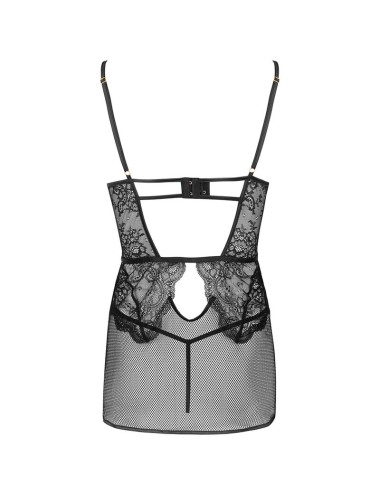 LIVCO CORSETTI FASHION - BARIRIN LC 90633 FALDA + PANTY NEGRO L/XL