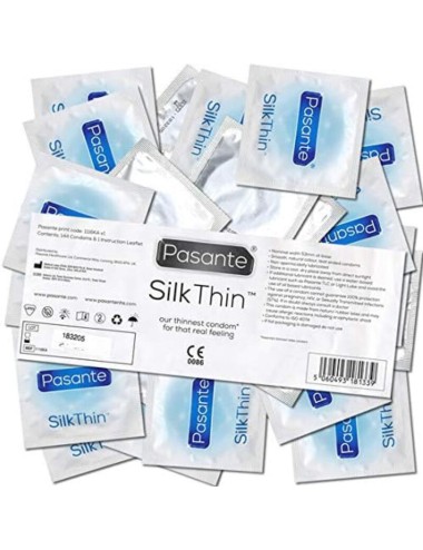 PASANTE - PRESERVATIVO SILK THIN MS FINO 144 UNIDADES