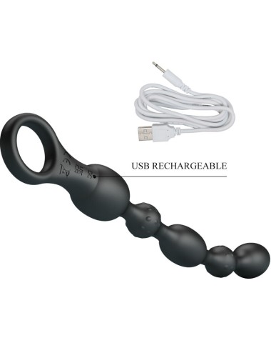 PRETTY LOVE - VAN BOLAS ANALES 10 VIBRACIONES RECARGABLE SILICONA