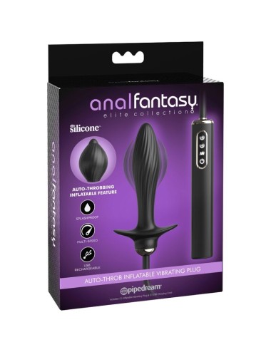 ANAL FANTASY ELITE COLLECTION - PLUG INFLABLE & VIBRADOR AUTO-THROB