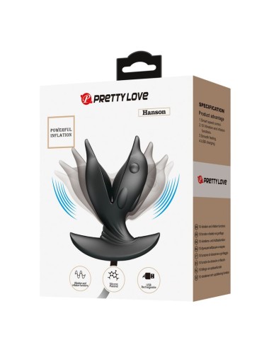 PRETTY LOVE - PLUG ANAL DELFIN INFLABLE & RECARGABLE