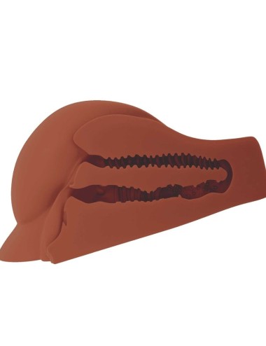 PDX PLUS - MASTURBADOR PERFECT ASS XL DOBLE ENTRADA MARRON