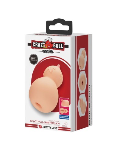 CRAZY BULL - CALABASH MASTUBADOR EN FORMA DE PECHO