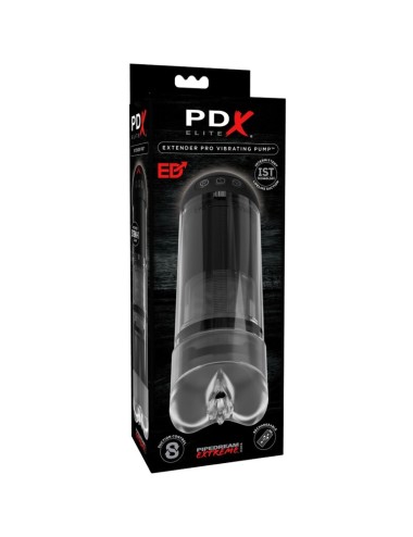 PDX ELITE - MASTURBADOR STROKER EXTENDER PRO VIBRADOR