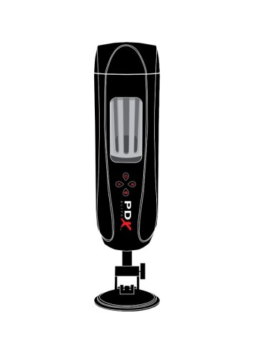 PDX ELITE - MASTURBADOR STROKER ULTIMATE MILKER 2 GIRATORIO Y VIBRADOR