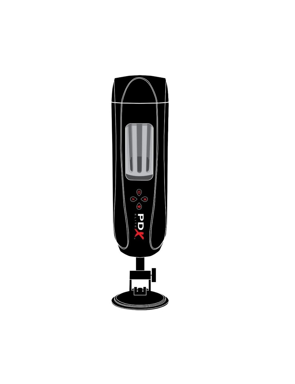 PDX ELITE - MASTURBADOR STROKER ULTIMATE MILKER 2 GIRATORIO Y VIBRADOR