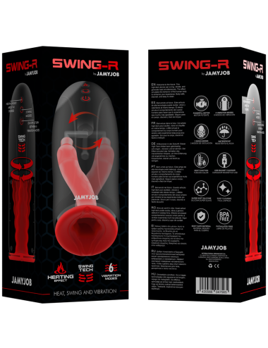 JAMYJOB - SWING-R MASTURBADOR DE CALOR, OSCILACIÓN Y VIBRACIÓN