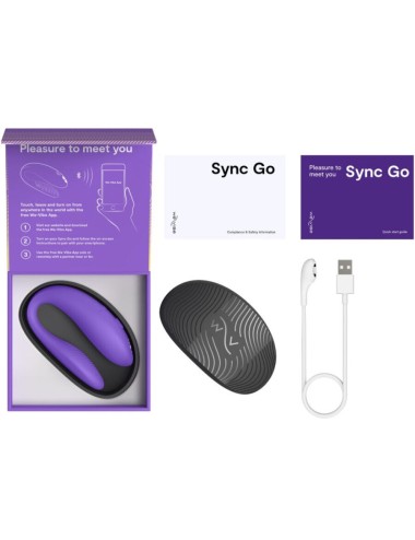 WE-VIBE - SYNC GO ESTIMULADOR DUAL VIOLETA