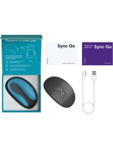 WE-VIBE - SYNC GO ESTIMULADOR DUAL TURQUESA