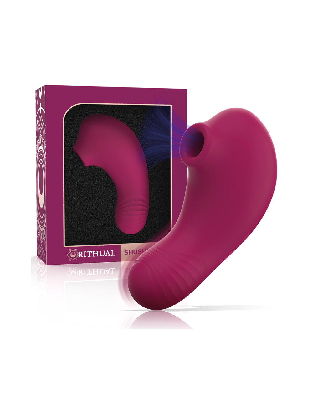 RITHUAL - SHUSHU PRO POCKET ESTIMULADOR CLITORIS 2 POTENTES MOTORES ORQUIDEA