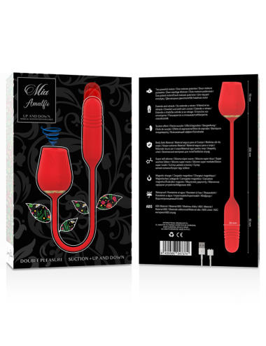 MIA - AMALFI DOBLE PLEASURE SUCCIÓN + UP AND DOWN
