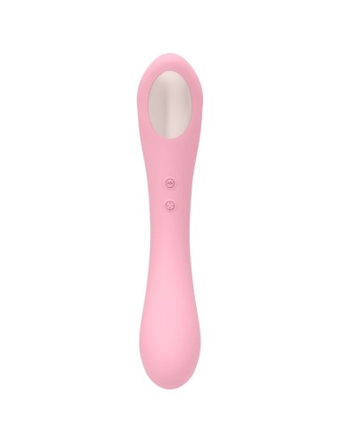 FEMINTIMATE - DAISY MASSAGER SUCCIONADOR Y VIBRADOR ROSA