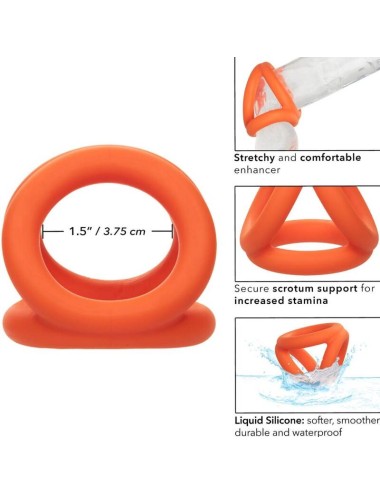CALIFORNIA EXOTICS - ALPHA TRIPLE ANILLO NARANJA