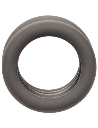 CALIFORNIA EXOTICS - ALPHA ANILLO EXTENSIÓN ESCROTO DOBLE NEGRO