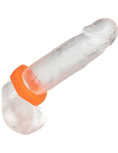 CALIFORNIA EXOTICS - ALPHA ANILLO PROLONG SEXGONO NARANJA