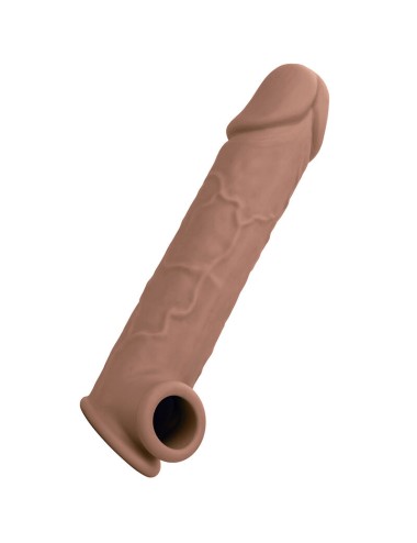 CALIFORNIA EXOTICS - PERFORMANCE MAXX EXTENSIÓN REALISTA 8 PIEL MORENO