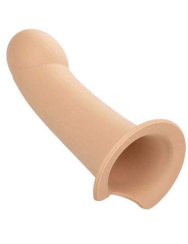 CALIFORNIA EXOTICS - PERFORMANCE MAXX EXTENSIÓN CON ARNÉS PIEL CLARO