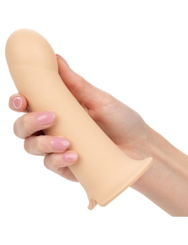 CALIFORNIA EXOTICS - PERFORMANCE MAXX EXTENSIÓN CON ARNÉS PIEL CLARO