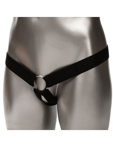 CALIFORNIA EXOTICS - PERFORMANCE MAXX EXTENSIÓN CON ARNÉS PIEL CLARO