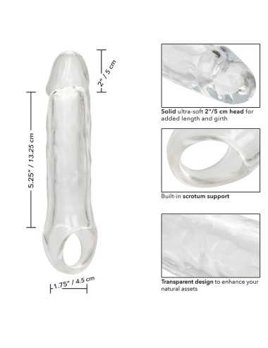 CALIFORNIA EXOTICS - PERFORMANCE MAXX EXTENSIÓN CLARA 7,5 TRANSPARENTE