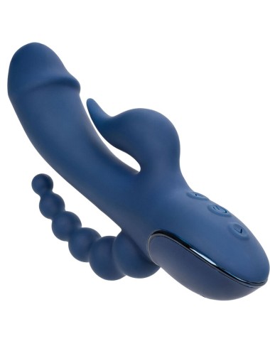 CALIFORNIA EXOTICS - VIBRADOR TRIPLE ORGASM AZUL