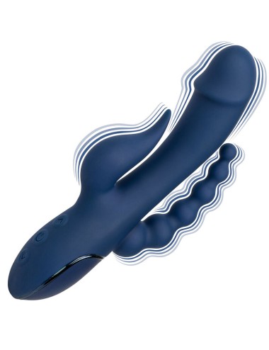 CALIFORNIA EXOTICS - VIBRADOR TRIPLE ORGASM AZUL
