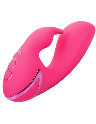 CALIFORNIA EXOTICS - SO. CAL SUSHINE VIBRATOR RABBIT FUCSIA BY CALIFORNIA DREAMING