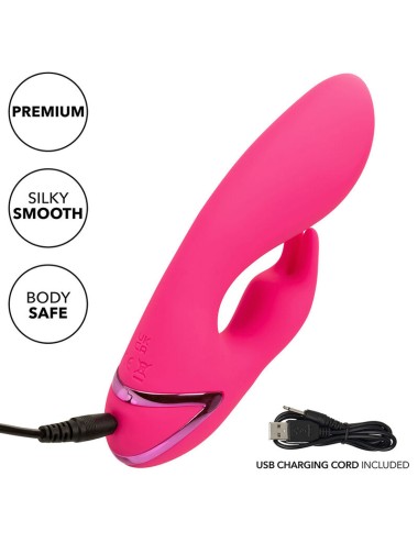 CALIFORNIA EXOTICS - SO. CAL SUSHINE VIBRATOR RABBIT FUCSIA BY CALIFORNIA DREAMING
