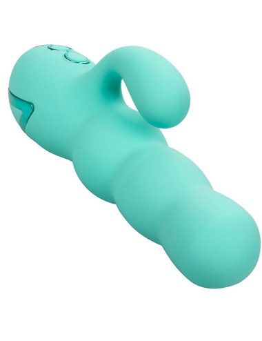 CALIFORNIA EXOTICS - DEL MAR DIVA VIBRADOR RABBIT VERDE AGUA BY CALIFORNIA DREAMING