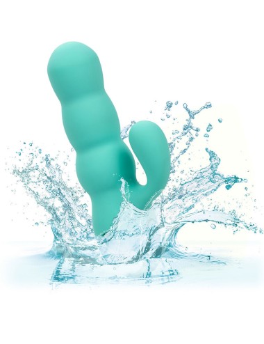 CALIFORNIA EXOTICS - DEL MAR DIVA VIBRADOR RABBIT VERDE AGUA BY CALIFORNIA DREAMING