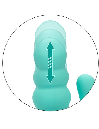 CALIFORNIA EXOTICS - DEL MAR DIVA VIBRADOR RABBIT VERDE AGUA BY CALIFORNIA DREAMING