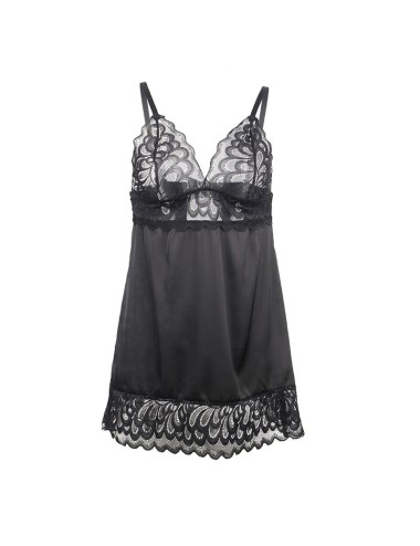 SUBBLIME - BABYDOLL CON ESTAMPADO FLORAL PECHO NEGRO L/XL