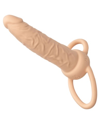 CALIFORNIA EXOTICS - PERFORMANCE MAXX DOBLE PENETRADOR RECARGABLE PIEL CLARO