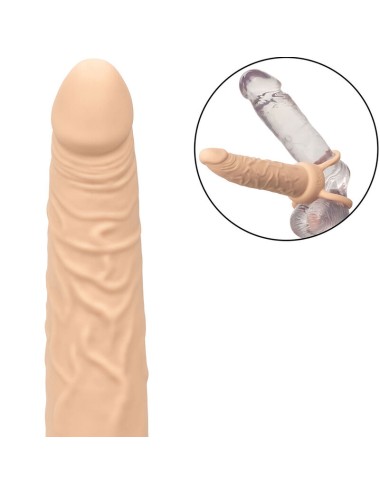 CALIFORNIA EXOTICS - PERFORMANCE MAXX DOBLE PENETRADOR RECARGABLE PIEL CLARO