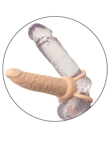 CALIFORNIA EXOTICS - PERFORMANCE MAXX DOBLE PENETRADOR RECARGABLE PIEL CLARO