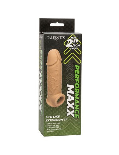 CALIFORNIA EXOTICS - PERFORMANCE MAXX EXTENSIÓN REALISTA 7 PIEL CLARO