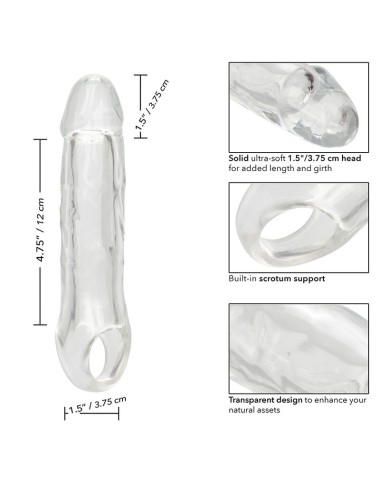 CALIFORNIA EXOTICS - PERFORMANCE MAXX EXTENSIÓN CLARA 6,5 TRANSPARENTE