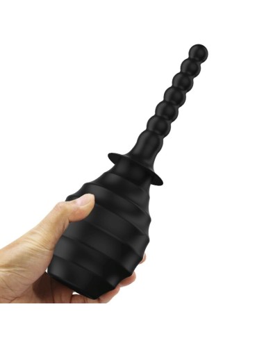 MR PLAY - DUCHA ANAL BLKM7 SUPER POWER NEGRO