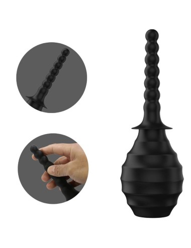 MR PLAY - DUCHA ANAL BLKM7 SUPER POWER NEGRO