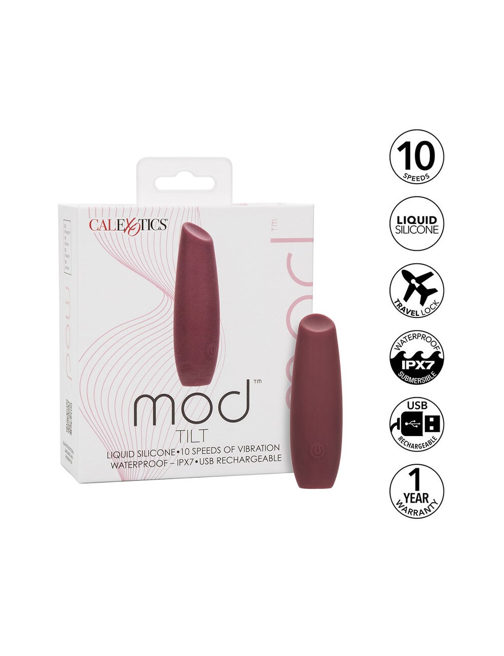 CALIFORNIA EXOTICS - MOD TILT ESTIMULADOR ROJO CALIFORNIA EXOTICS - MOD TILT ESTIMULADOR ROJO