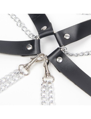 SUBBLIME - ARNÉS SUJETADOR DETALLE CADENAS TALLA ÚNICA